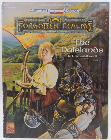 Frs1 Dalelands (Forgotten Realms Official Game Accessory) 9392 by L. Baker (1993-11-07), by