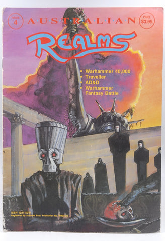Australian Realms Magazine #4 October 1988 RPF AD&D, by Staff