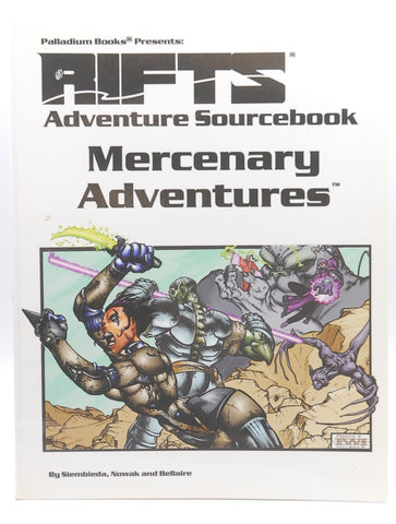 Mercenary Adventures: Adventure Sourcebook (Rifts), by Nowak, Patrick,Siembieda, Kevin