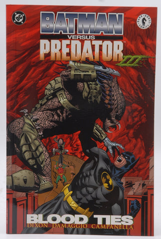 Batman Vs Predator: Blood Ties, by Dixon, Chuck,Chuck, Dixon,Damaggio, Rodolfo,Costanza, John,Kane, Bob