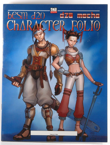 Big Eyes Small Mouth D20 Character Folio, by Jeff Mackintosh