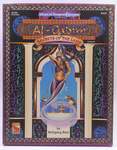 Secrets of the Lamp (AD&D 2nd Ed, Al-Qadim Setting, ALQ4) by Wolfgang Baur (1993-11-01), by