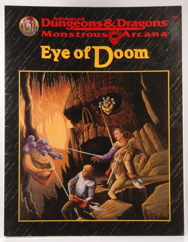 Eye of Doom (Advanced Dungeons & Dragons/Monstrous Arcana Accessory), by Thomas M. Reid