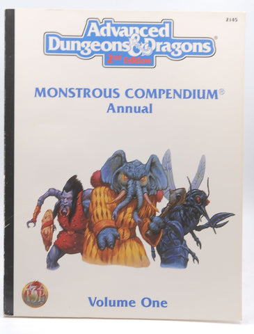 Monstrous Compendium Annual, Vol. 1 by Inc. Wizards Of The Coast (January 19,1998), by