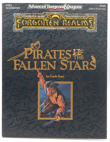 Pirates of the Fallen Stars (AD&D Fantasy Roleplaying, Forgotten Realms), by Curtis Scott