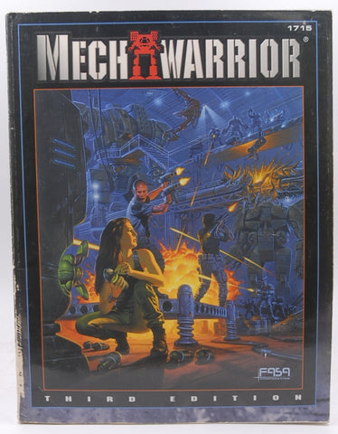 Mechwarrior, Third Edition: The Battletech Roleplaying Game, by Fasa