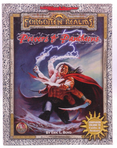 Powers & Pantheons (Advanced Dungeons & Dragons: Forgotten Realms, Campaign Expansion/9563) by Eric L. Boyd (1997-09-02), by