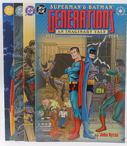 Superman & Batman Generations: An Imaginary Tale, Books 1, 2, 3 & 4, by John Byrne,Superman