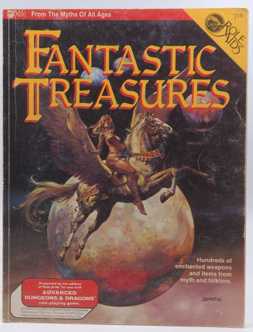 Fantastic Treasures: Hundreds of Enchanted Weapons and Items From Myth & Folklore (Role Aids #719, Myths of All Ages), by Allen Hammack