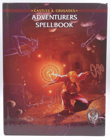 Castles & Crusades Adventurers Spellbook, by Staff