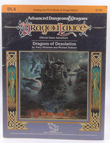 Dragons of Desolation (Dragonlance module DL4), by Tracy Hickman