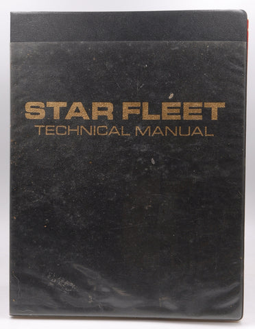 Star Trek Starfleet Technical Manual: Training Command Star Fleet Academy, by Franz Joseph