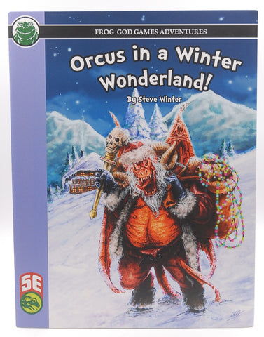 Orcus in a Winter Wonderland! 5th Ed D&D, by Steve Winter