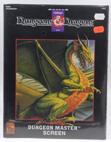 D&D Dungeon Master Screen 9437 Challenger Series w/ Thunder Rift, by Staff