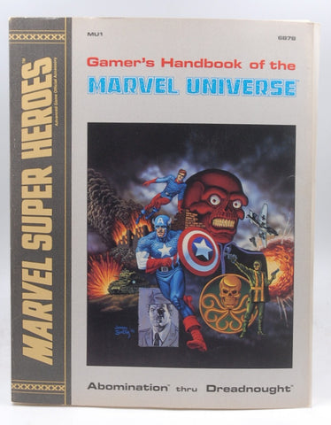 MU1 Gamer's Handbook of the Marvel Universe Abomination - Dreadnought VG++ RPG, by Staff