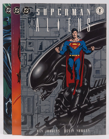 Superman VS Aliens 3 Volumes, by Jurgens, Dan