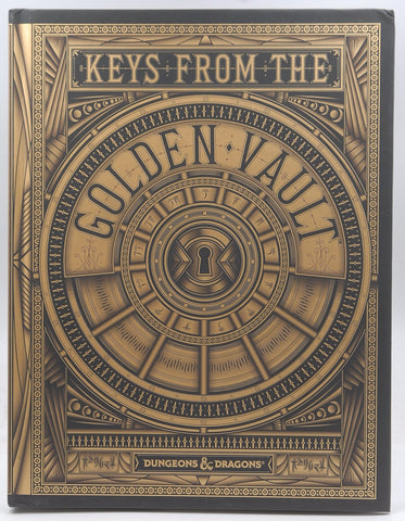 D&D 5e Keys from the Golden Vault Alt Cover, by Staff