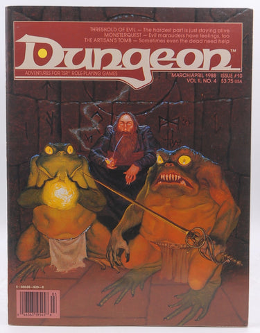 Dungeon Magazine: Vol II, No. 4, Issue #10, by Young, Barbara G.