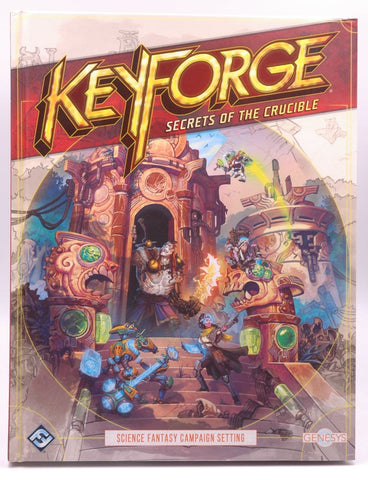 Keyforge Secrets of the Crucible VG++ Genesys RPG Sci FI, by