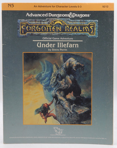 Under Illefarn (Advanced Dungeons and Dragons/Forgotten Realms Module N5) by Steve Perrin (1987-10-02), by Steve Perrin