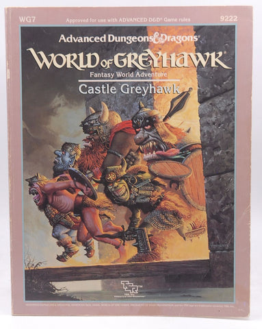 Castle Greyhawk (Advanced Dungeons & Dragons Module WG7), by Breault, Mike