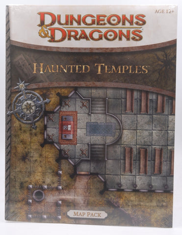 Haunted Temples Map Pack: A 4th Edition Dungeons & Dragons Accessory, by Wizards RPG Team