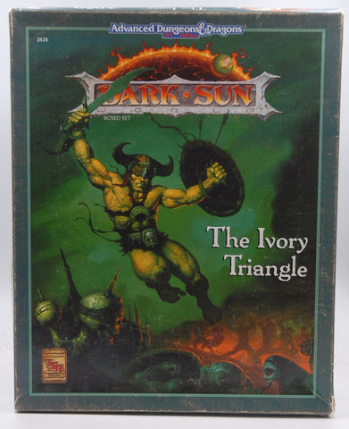 The Ivory Triangle (AD&D/Dark Sun Boxed Set, Accessory) (Accessory Boxed Set, Advanced Dungeons & Dragons, 2nd Edition, 2418) by TSR (1993-06-04), by