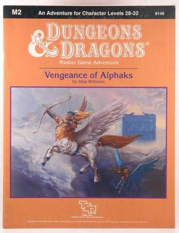 Vengeance of Alphaks (Dungeons and Dragons Master Module M2), by Williams, Skip