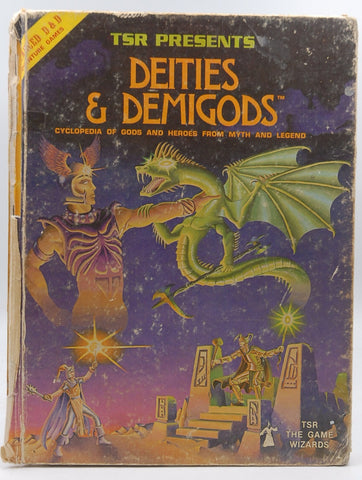 AD&D Deities & Demigods 144pp Cthulhu First Printing Fair, by James Ward, Rob Kuntz
