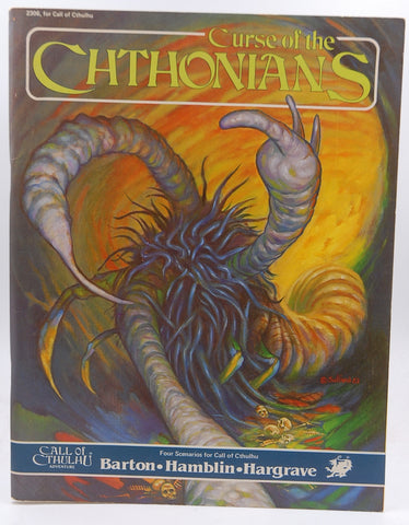 Curse of the Chthonians (Call of Cthulhu), by William Hamblin,Bill Barton,David A. Hargrave