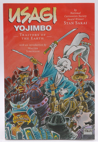 Usagi Yojimbo Volume 26: Traitors of the Earth, by Sakai, Stan