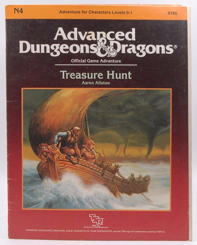 Treasure Hunt (Advanced Dungeons and Dragons Module N4), by Allston, Aaron