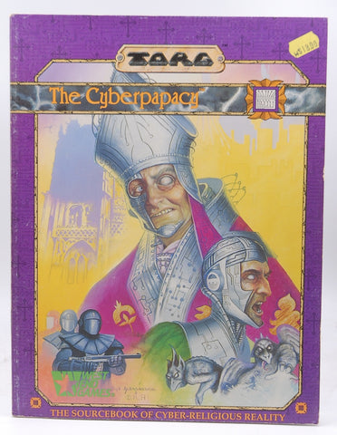 Torg: The Cyberpapacy: The Sourcebook of Cyber-Religious Reality, by Jim Bambra