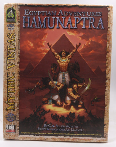 Egyptian Adventures: Hamunaptra (Mythic Vistas), by Kenson, Steve, Marmell, Ari, Suleiman, C. Amadeus