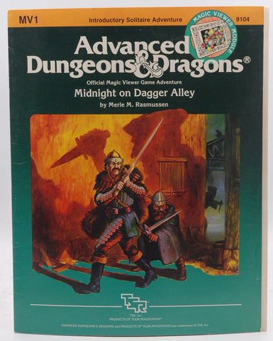 MV1 Midnight on Dagger Alley Solo VG, by Merle M Rasmussen