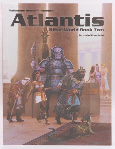Rifts World Book 2: Atlantis VG+, by Kevin Siembieda