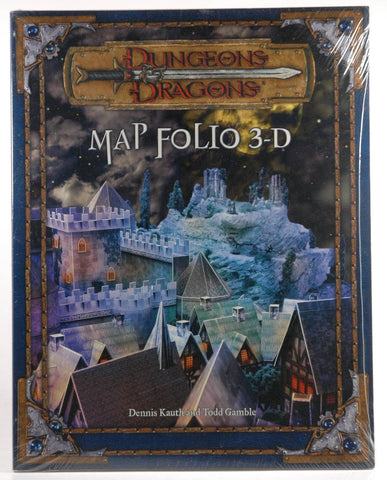 Map Folio 3-D (Dungeon & Dragons Accessories), by Wizards Team