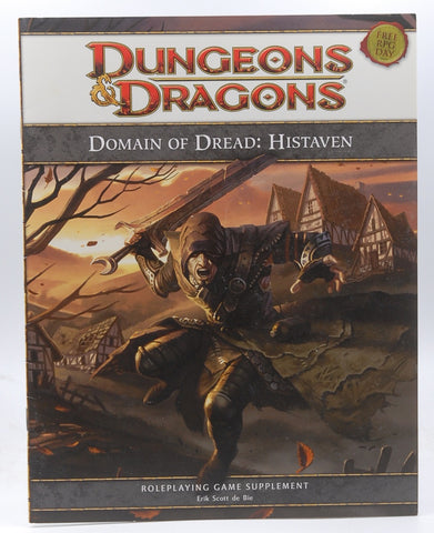 D&D 4e Domain of Dread: Histaven Free RPG Day, by Erik Scott de Bie