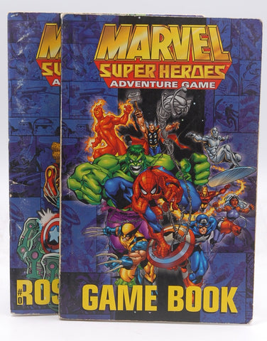 Marvel Super Heroes Adventure Game Books Only No Box, by Staff