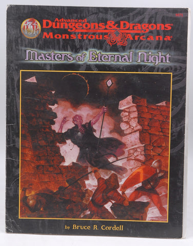 AD&D 2e Masters of Eternal Night G+, by Bruce Cordell