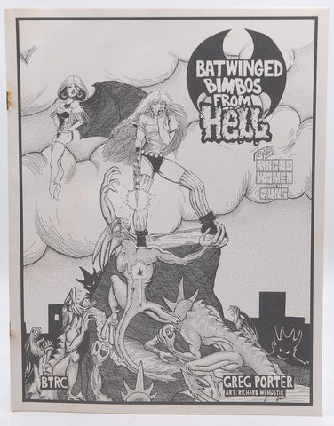 Batwinged Bimbos From Hell (Macho Women With Guns), by Greg Porter
