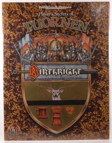 Player's Secrets of Tuornen (AD&D: Birthright Domain Sourcebook), by Dave Gross