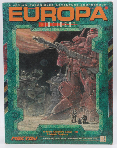 Jovian Chronicles Europa Incident, by Vezina, Ouellette