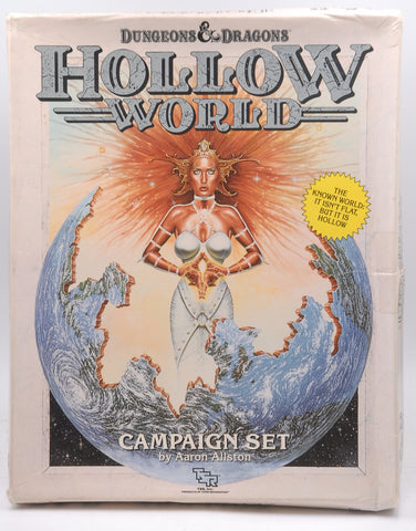 Hollow World (Dungeons and Dragons Campaign Set) by Allston, Aaron(August 1, 1990) Hardcover, by