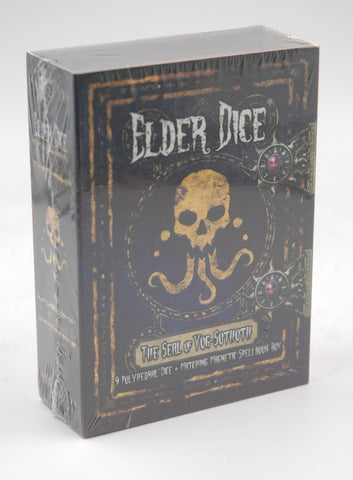 Elder Dice The Seal of Yog Sothoth Purple/Blue W/Case, by