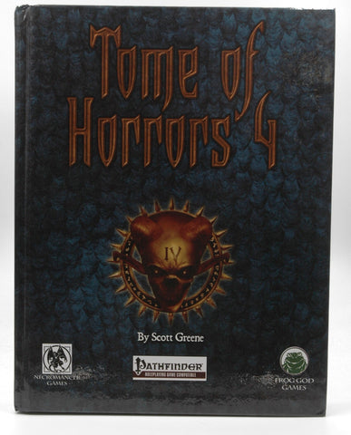 Tome of Horrors 4 Pathfinder Compatible RPG, by Scott Greene