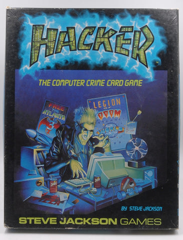 Hacker The Computer Crime Card Game, by Steve Jackson