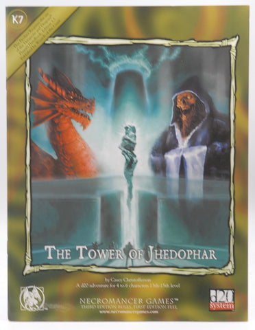 The Tower of Jhedophar (Dungeons & Dragons d20 3.5 Fantasy Roleplaying Supplement), by Casey Christofferson