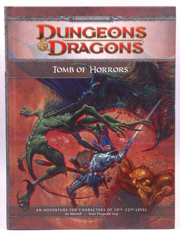 Tomb of Horrors: A 4th Edition D&D Super Adventure by Ari Marmell (July 20 2010), by