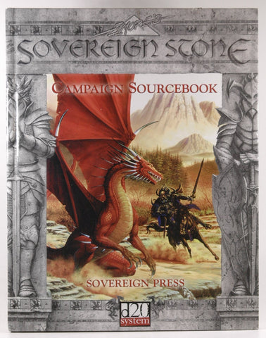 Soverign Stone Campaign Sourcebook d20 Signed Elmore Weis, Perrin, Chambers, Kidwell, by Kidwell, Chambers, Perrin